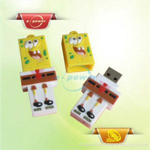 E-Power Cartoon Anime Spongebob PVC USB Flash Drive U237